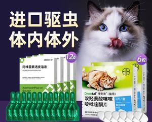 宠物猫咪的驱虫药使用指南（如何选择合适的驱虫药）