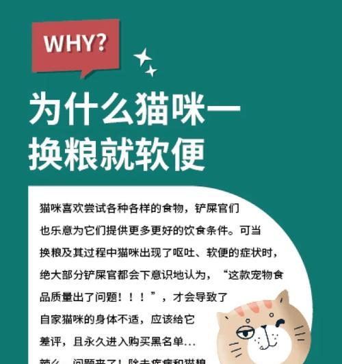 猫咪换粮后大便不成形应该怎么办？