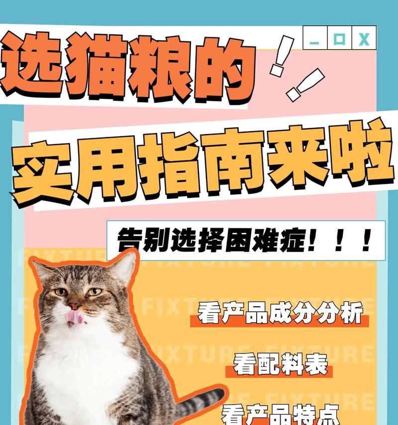 猫咪品种偏好猫粮指南？