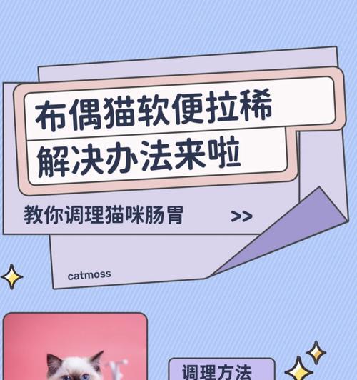 猫换粮后持续软便的解决方法是什么？