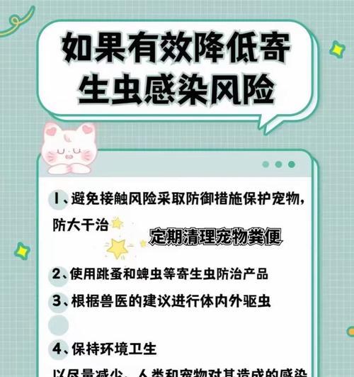 宠物寄生虫传给人怎么预防和处理呢？