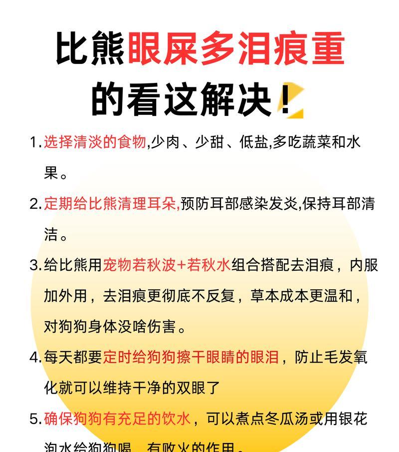 比熊眼屎粘稠咋办？用什么药最有效？