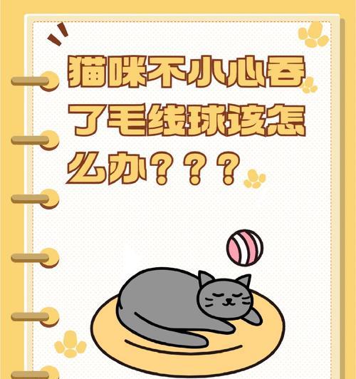 宠物猫误食线团能自行排出吗？小孩应怎么处理？