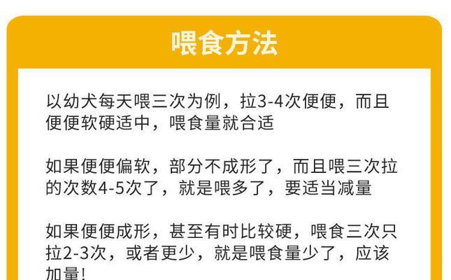 三斤重幼犬每日狗粮摄入量是多少？如何制定合适的喂食计划？